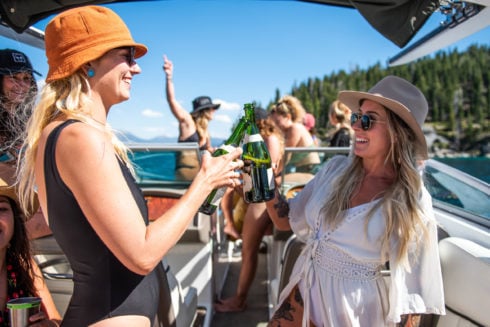 Lake Tahoe Party with friends