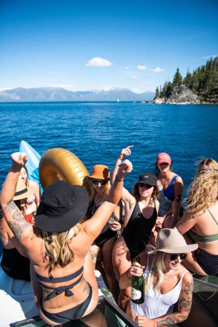Lake Tahoe Party with friends